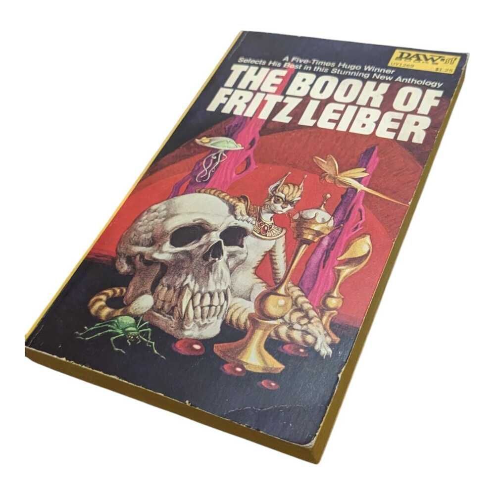 The Book of Fritz Leiber 1974 DAW Paperback Vintage Hugo SF VG